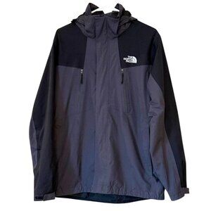 The North Face Men's Zip Front Hooded Hyvent Jacket Black Size M